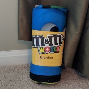 NWT M&M Fleece Blanket